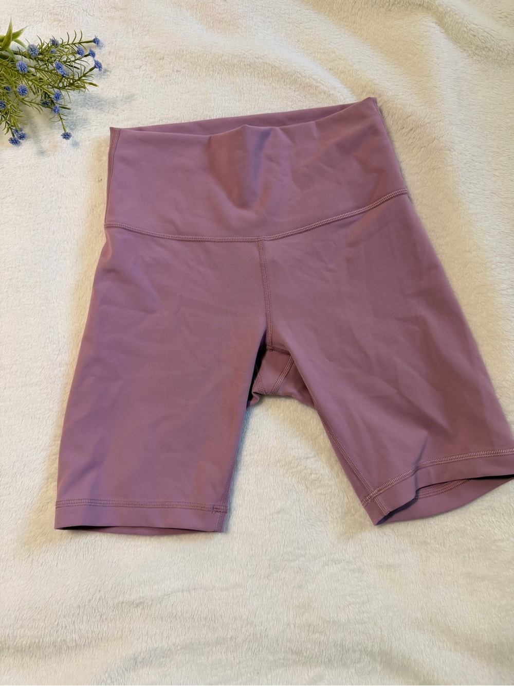 lululemon athletica Mauve High-Rise Bike Shorts